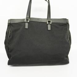 Gucci Tote Bag 153213 Nylon Canvas Black Men's Women's