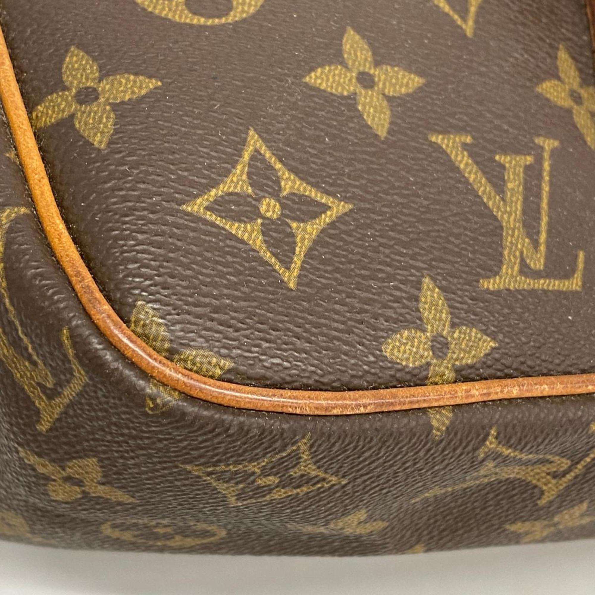 Louis Vuitton Shoulder Bag Monogram Gibessier GM M42249 Brown Ladies