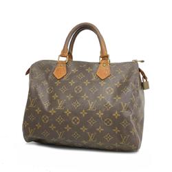 Louis Vuitton Handbag Monogram Speedy 30 M41108 Brown Ladies