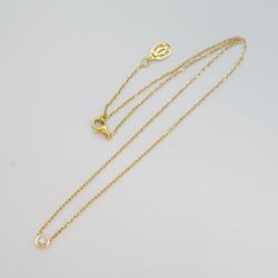 Cartier Necklace Diamant Legende SM 1PD Diamond K18YG Yellow Gold Women's