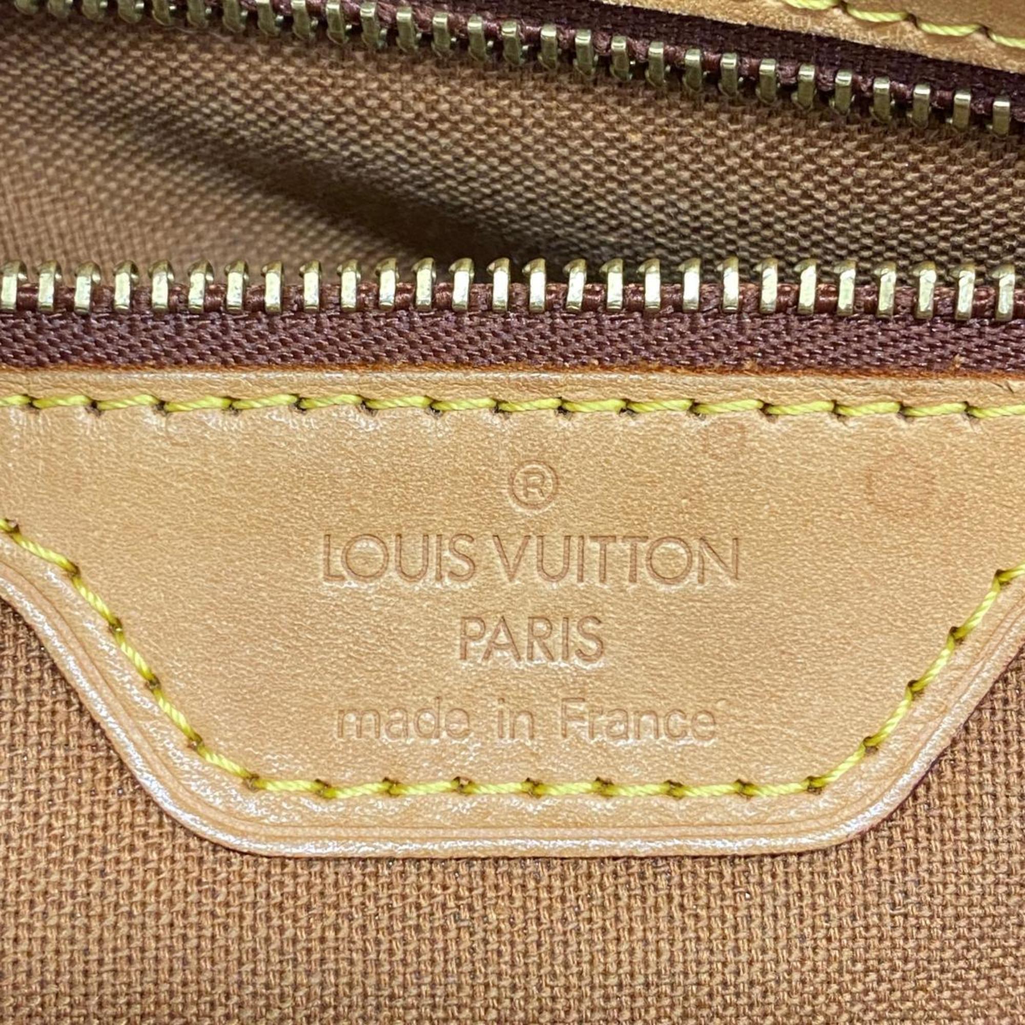 Louis Vuitton Tote Bag Monogram Cabas Piano M51148 Brown Ladies