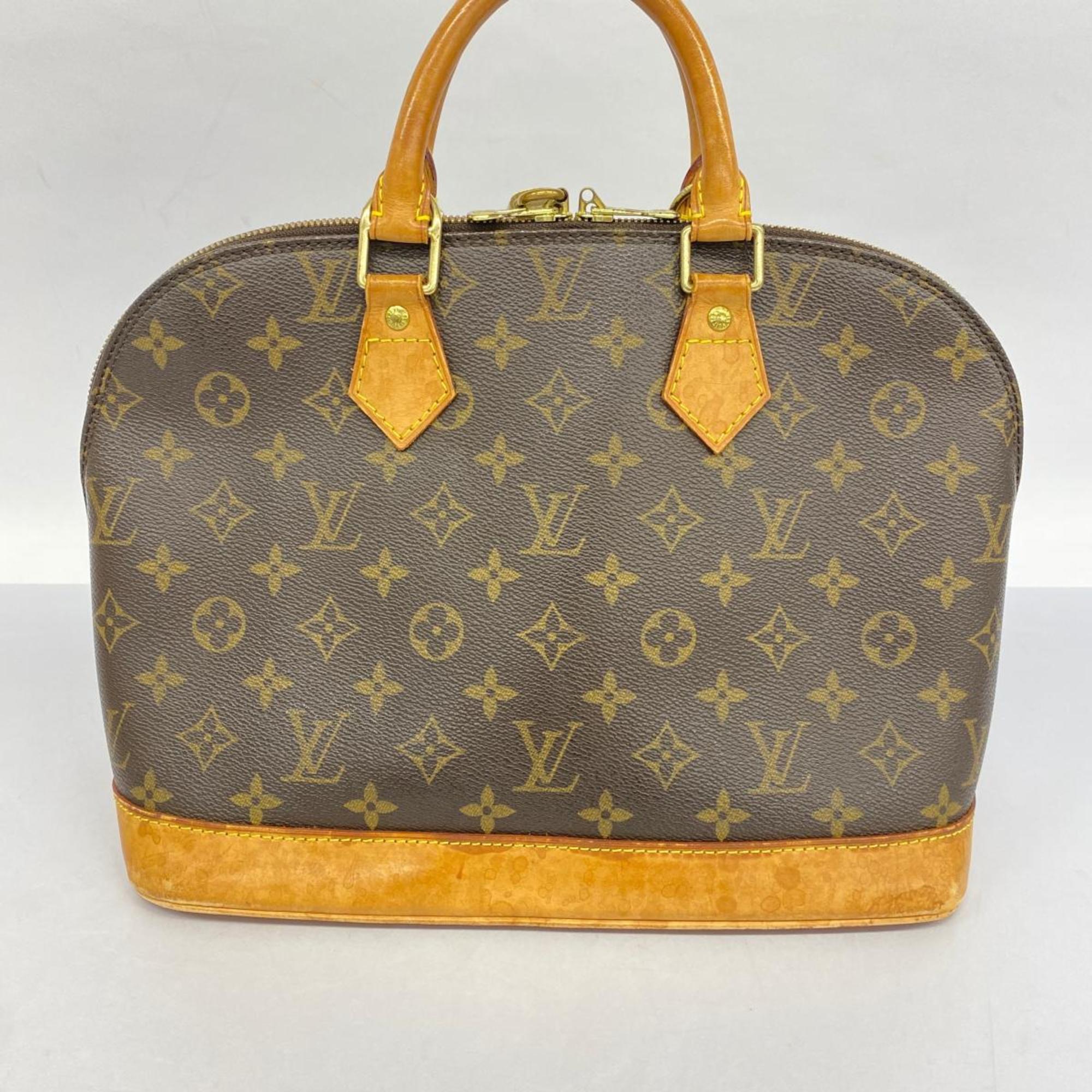 Louis Vuitton handbag Monogram Alma M51130 brown ladies