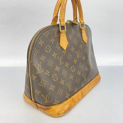 Louis Vuitton handbag Monogram Alma M51130 brown ladies