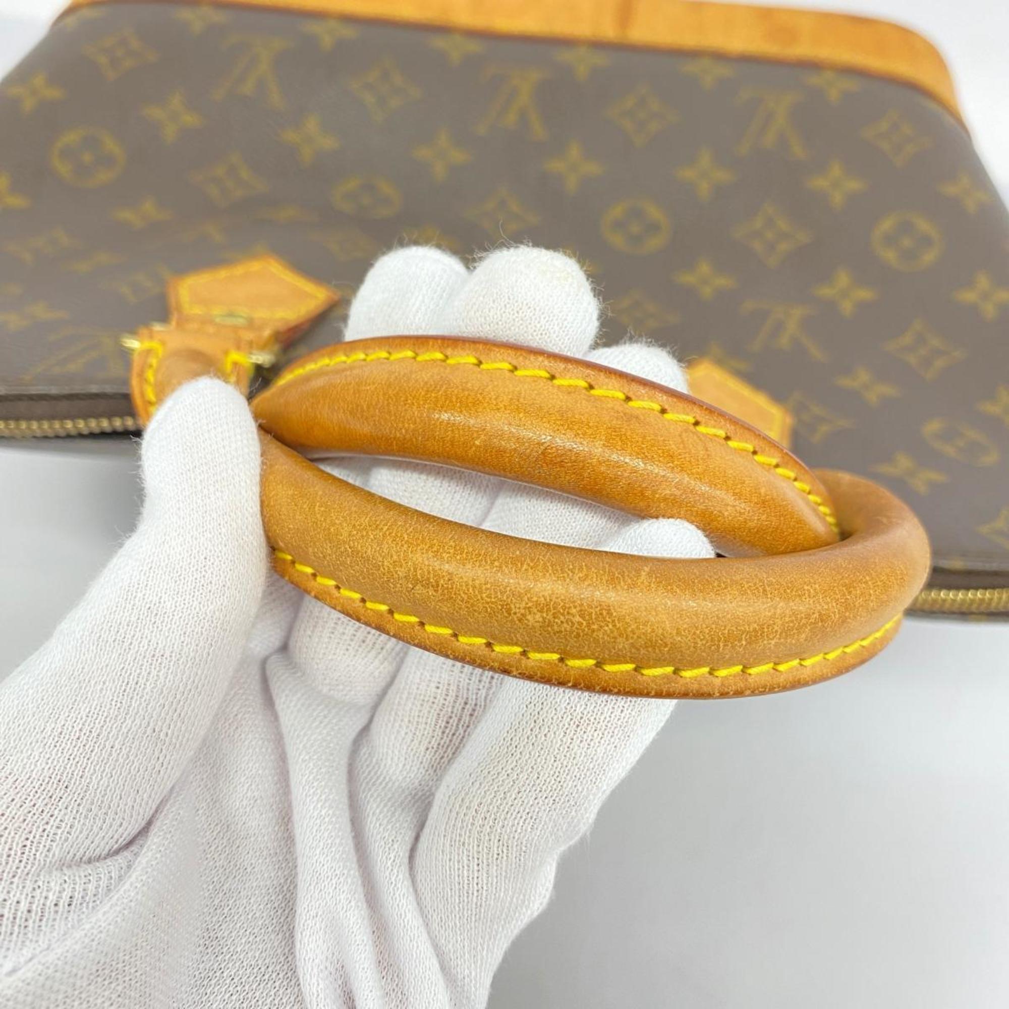 Louis Vuitton handbag Monogram Alma M51130 brown ladies