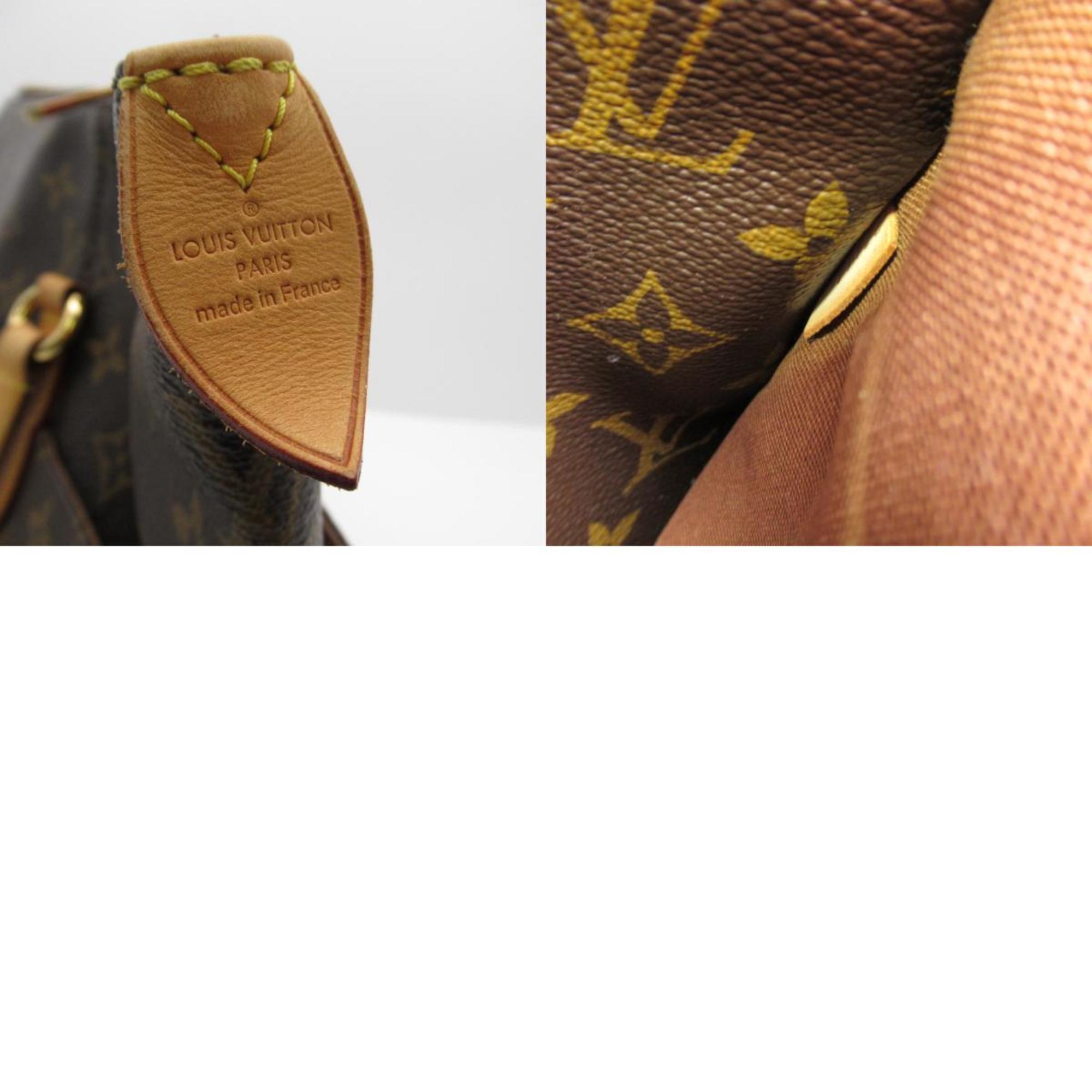 Louis Vuitton LOUIS VUITTON Totally MM Tote Bag Coated Canvas Monogram Women's Brown M56689