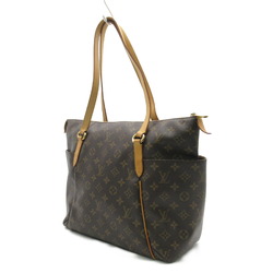 Louis Vuitton LOUIS VUITTON Totally MM Tote Bag Coated Canvas Monogram Women's Brown M56689