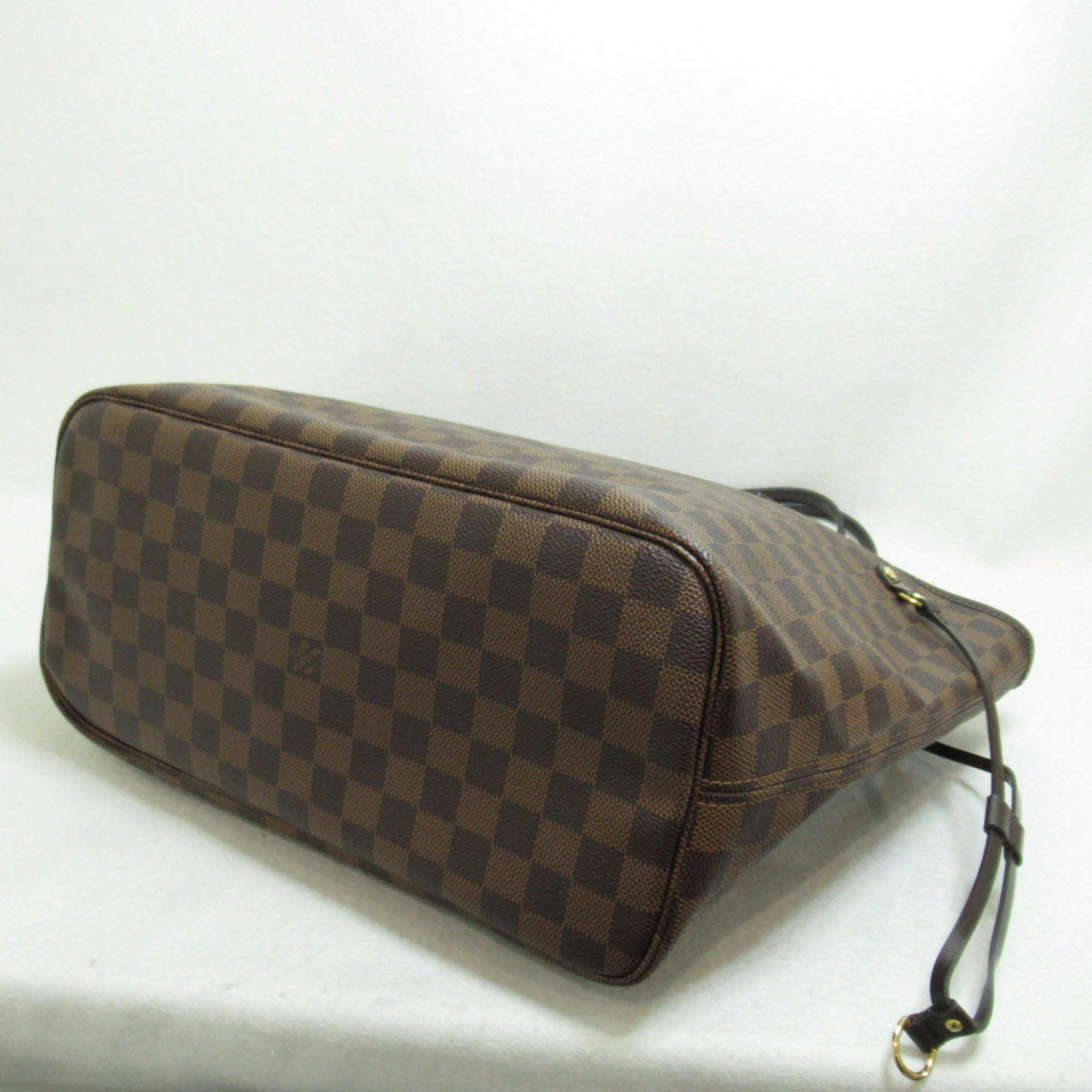 Louis Vuitton Neverfull MM Tote Bag, Coated Canvas, Damier, Women's, Brown, N41358