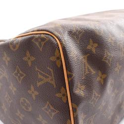 Louis Vuitton Speedy 30 Monogram Handbag Bag Coated Canvas Leather Women's Brown M41526