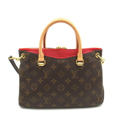 Louis Vuitton Pallas BB Shoulder Bag, Coated Canvas, Monogram, Women's, Brown, M41241