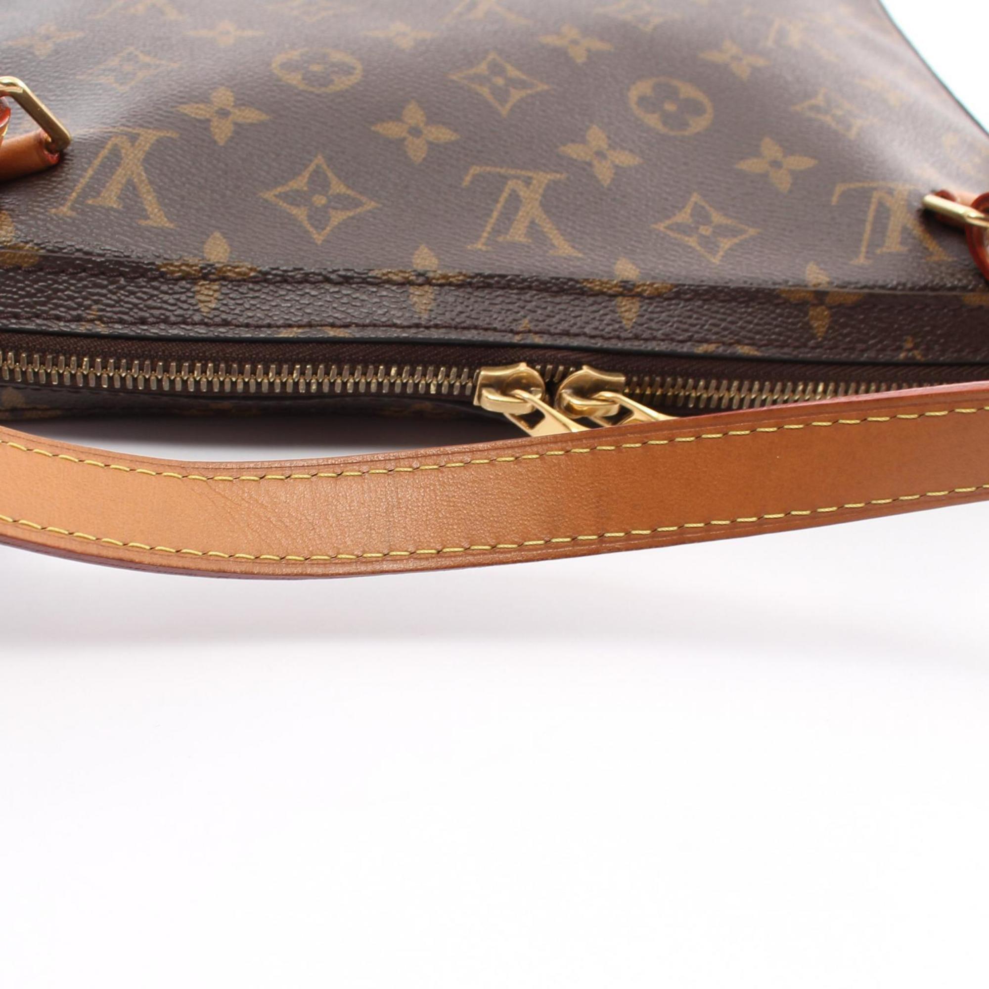 Louis Vuitton Soft Trunk PM Monogram Shoulder Bag Coated Canvas Leather Men's Women's Brown M68494