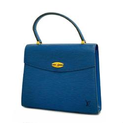 Louis Vuitton Handbag Epi Malesherbes M52375 Toledo Blue Ladies