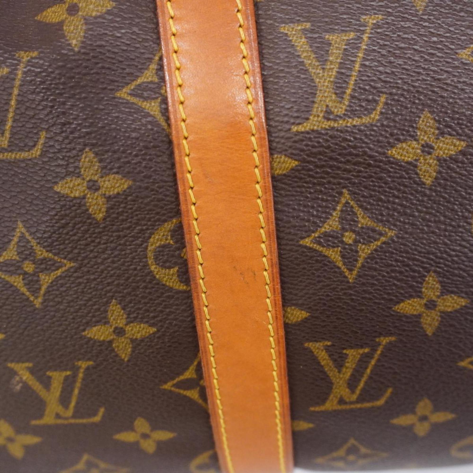 Louis Vuitton Boston Bag Monogram Flanery 50 M51116 Brown Men's Women's