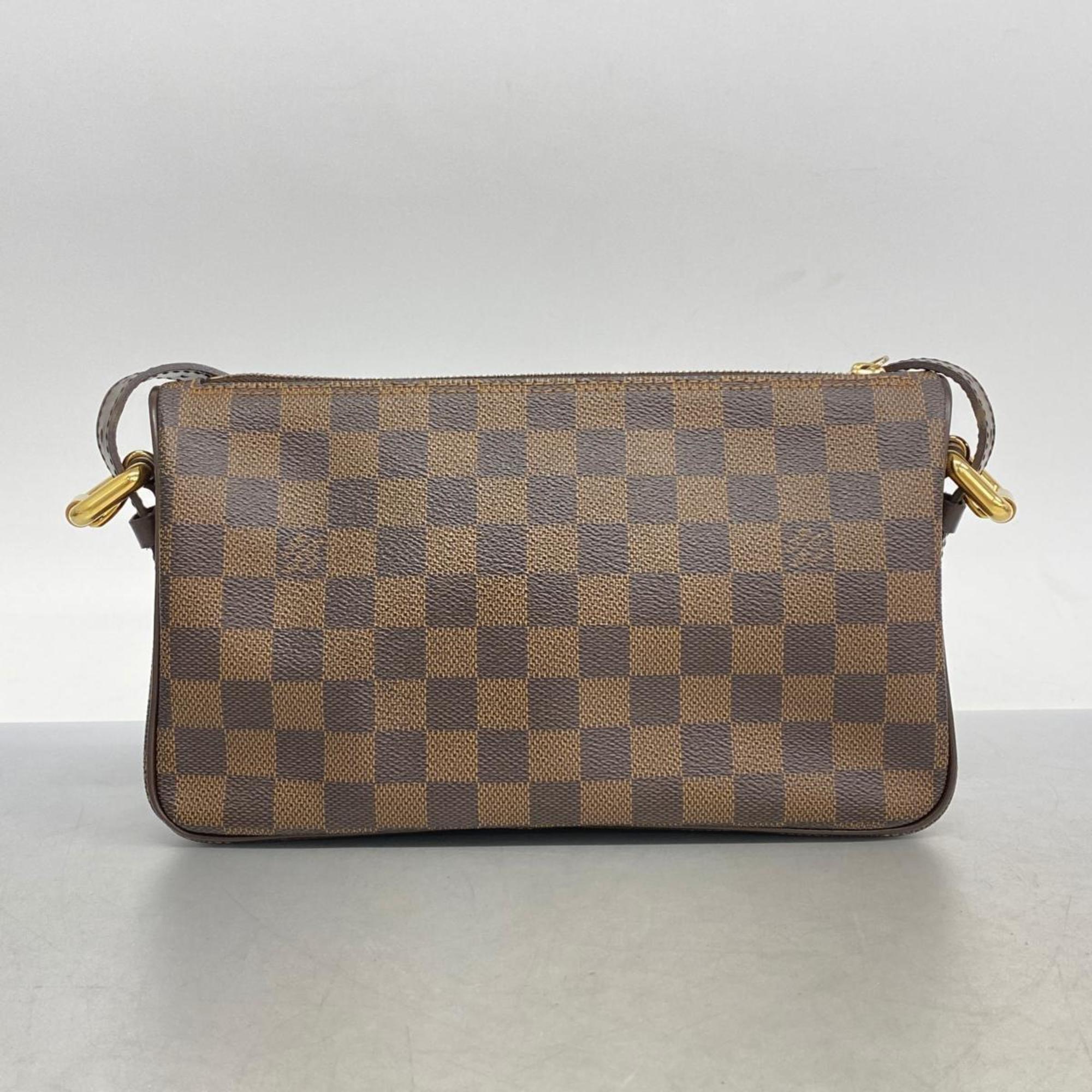 Louis Vuitton Shoulder Bag Damier Ravello GM N60006 Ebene Ladies