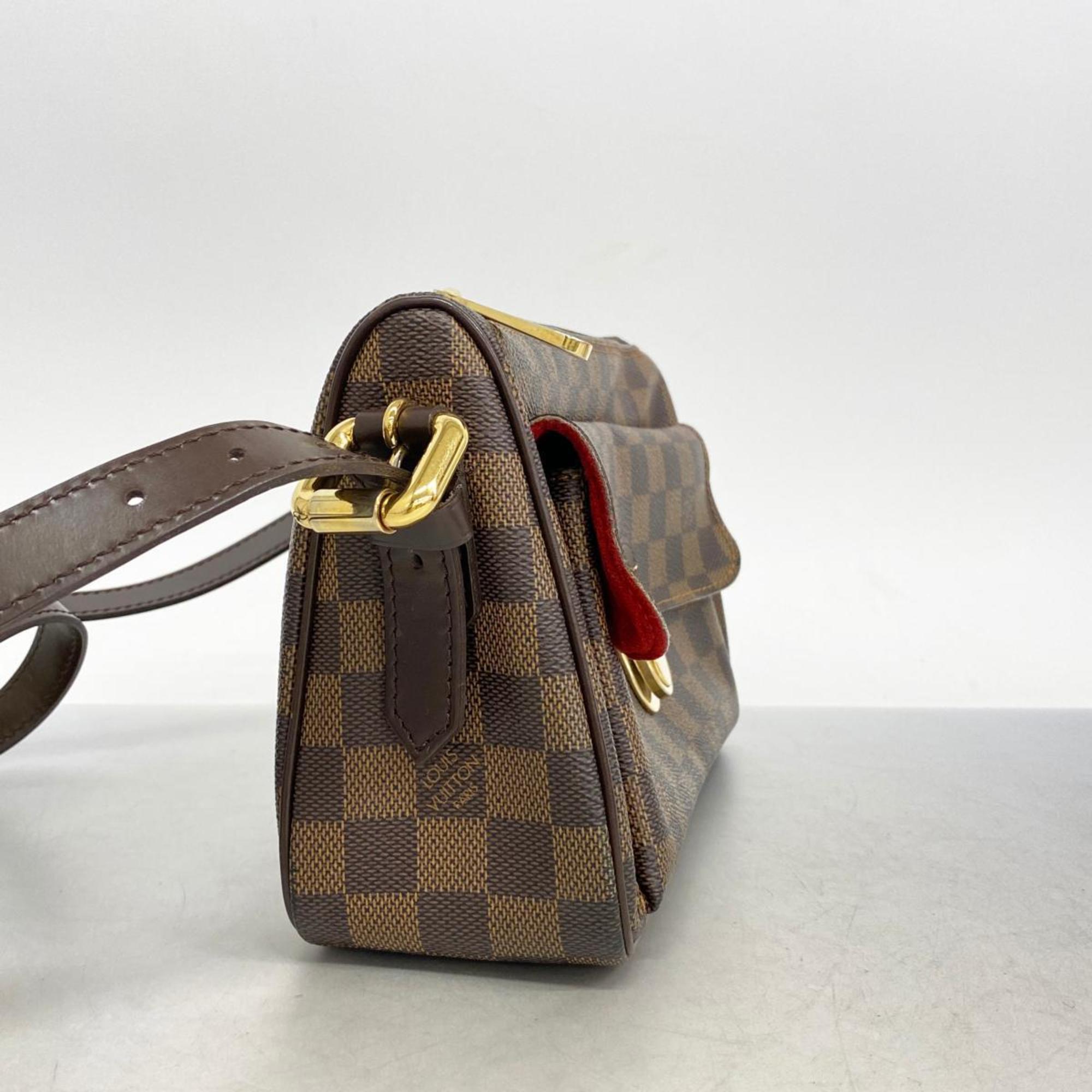 Louis Vuitton Shoulder Bag Damier Ravello GM N60006 Ebene Ladies