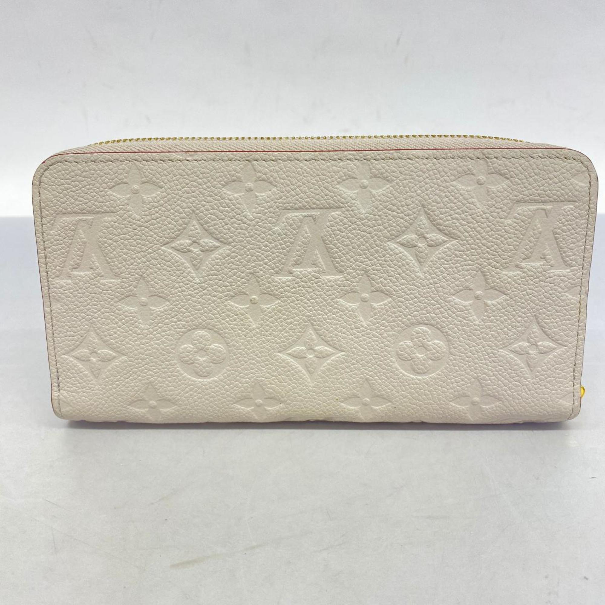 Louis Vuitton Long Wallet Monogram Empreinte Zippy M69142 Bloom Ladies