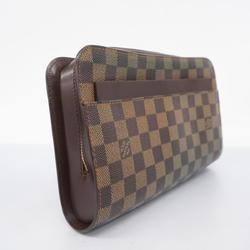 Louis Vuitton Clutch Bag Damier Saint N51993 Ebene Men's Women's