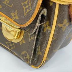 Louis Vuitton Shoulder Bag Monogram Hudson PM M40027 Brown Ladies