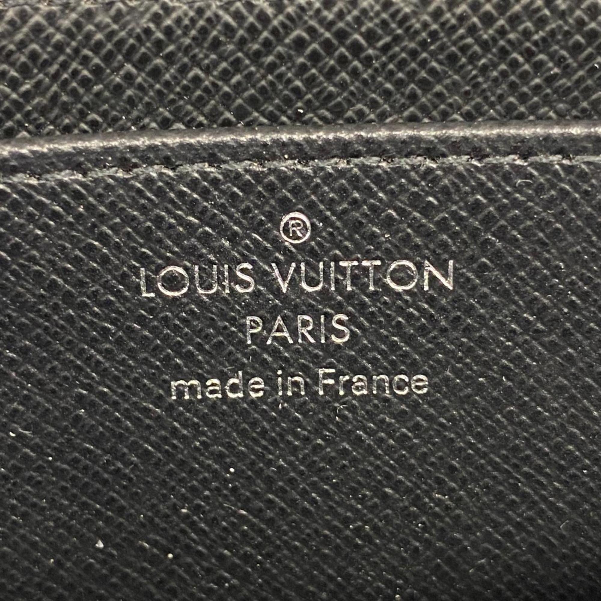 Louis Vuitton Long Wallet Epi Portefeuille Twist M68309 Noir Men's Women's