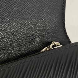 Louis Vuitton Long Wallet Epi Portefeuille Twist M68309 Noir Men's Women's