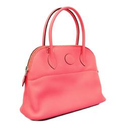 Hermes handbag Bolide 27 C stamp Swift Rose Azalee for women