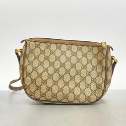 Gucci Shoulder Bag GG Supreme Sherry Line 89 02 032 Brown Women's