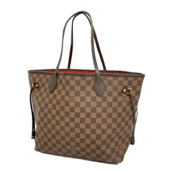 Louis Vuitton Tote Bag Damier Neverfull MM N51105 Ebene Women's