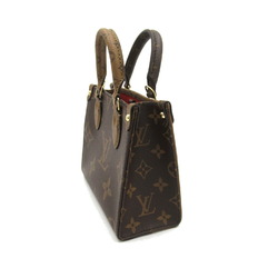 LOUIS VUITTON On the Go BB 2way Shoulder Bag, Coated Canvas, Monogram Reverse, Women's, Brown, M46839