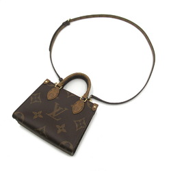 LOUIS VUITTON On the Go BB 2way Shoulder Bag, Coated Canvas, Monogram Reverse, Women's, Brown, M46839