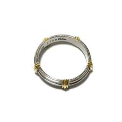 Christian Dior Dior Men's Ring, Combination K18 Yellow Gold, Platinum