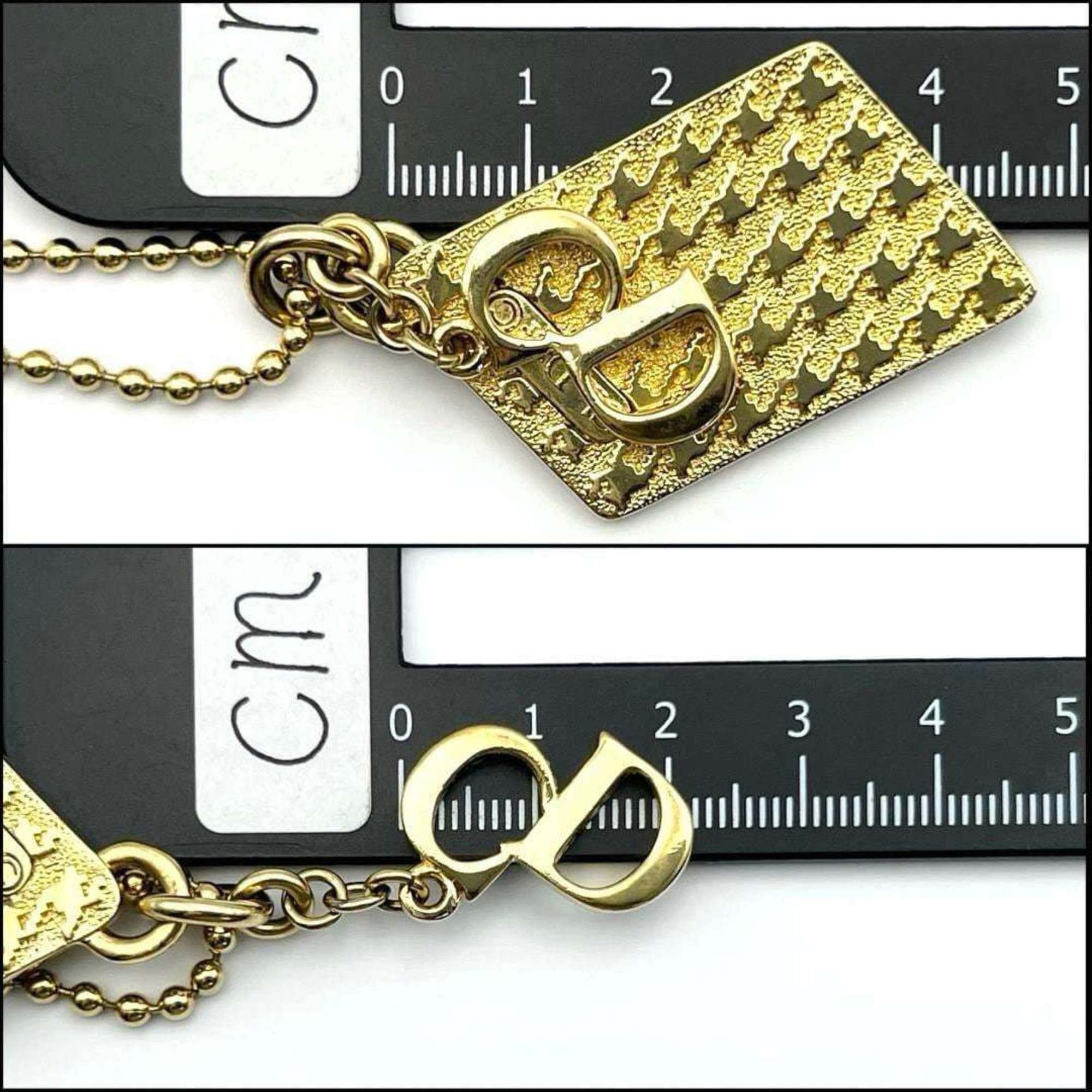 Christian Dior Dior DIOR Men's and Women's Pendant Necklace