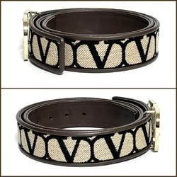 Valentino VALENTINO GARAVANI Women's Toile Iconograph Belt