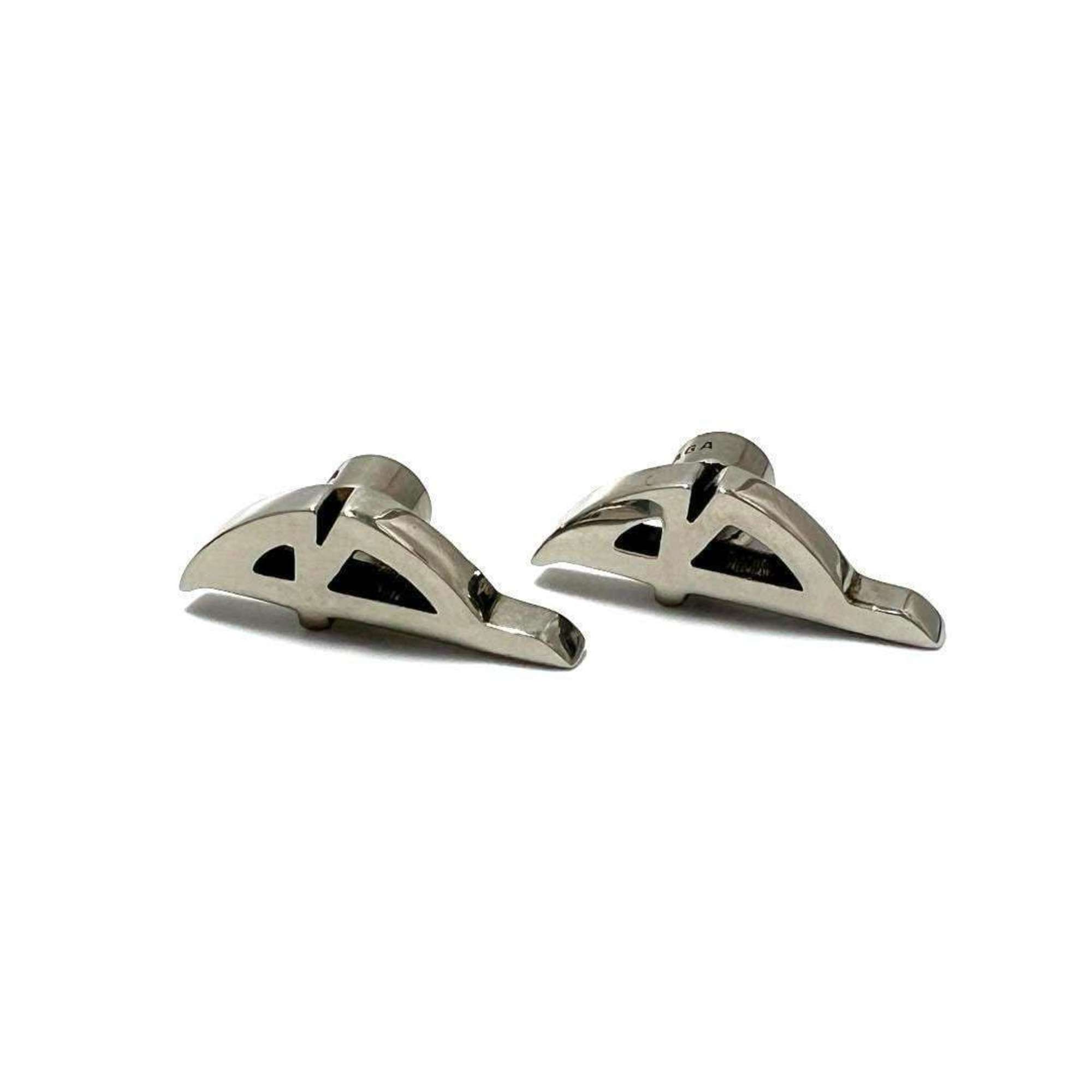 Balenciaga Men's and Women's Typo Metal Earrings