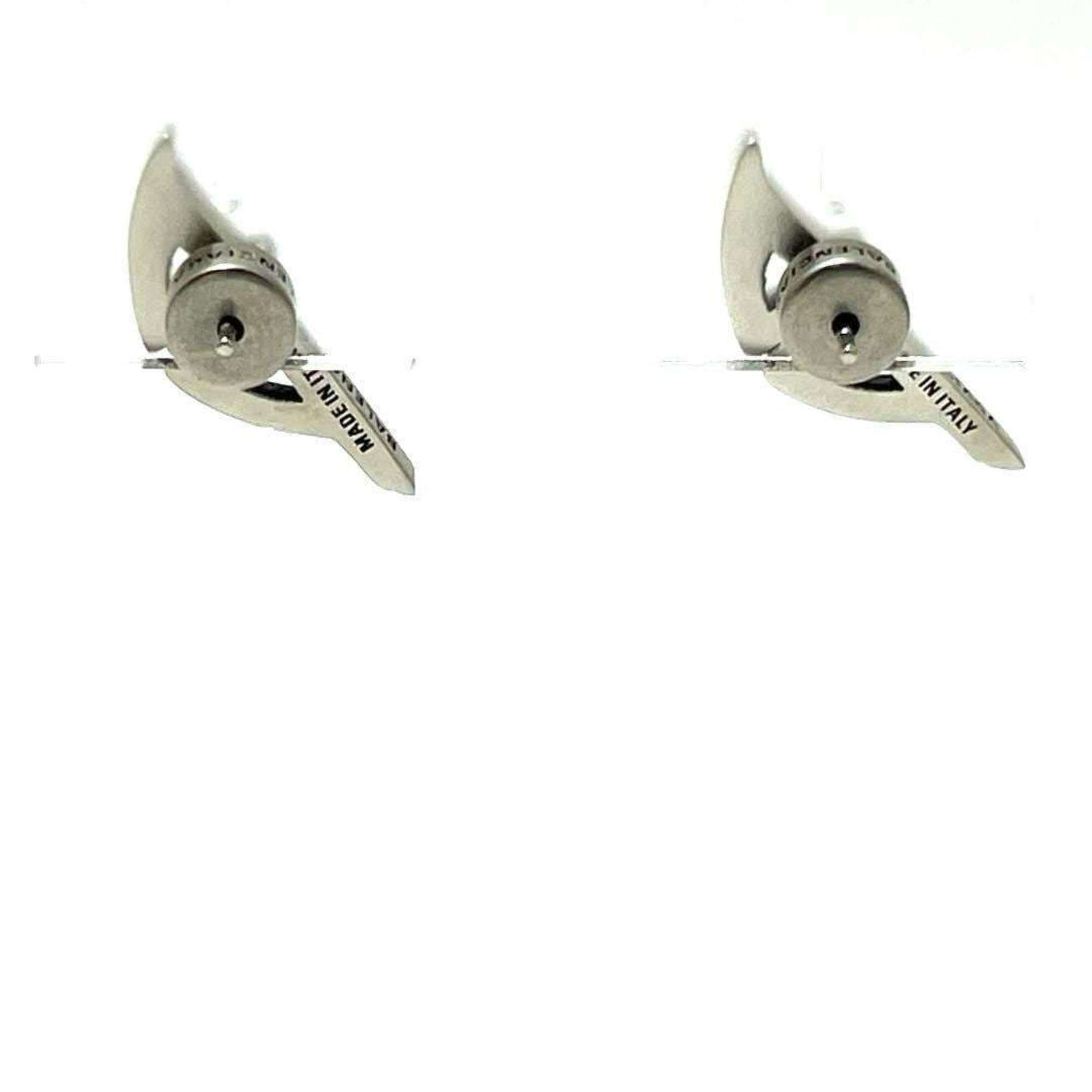 Balenciaga Men's and Women's Typo Metal Earrings