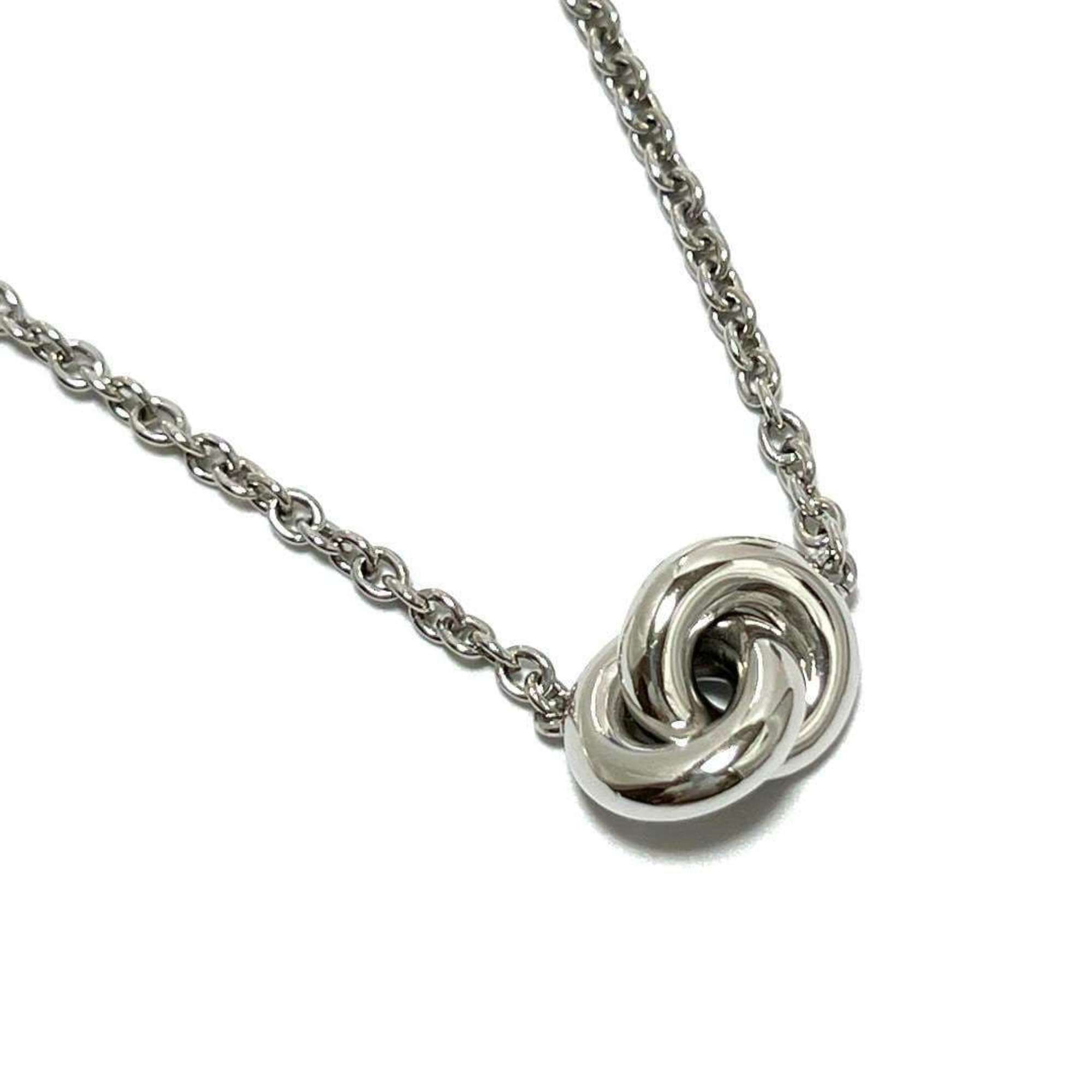 LOEWE Women's Donut Single Link Necklace Pendant Silver 925