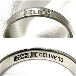 CELINE Men's and Women's Rings, Platinum