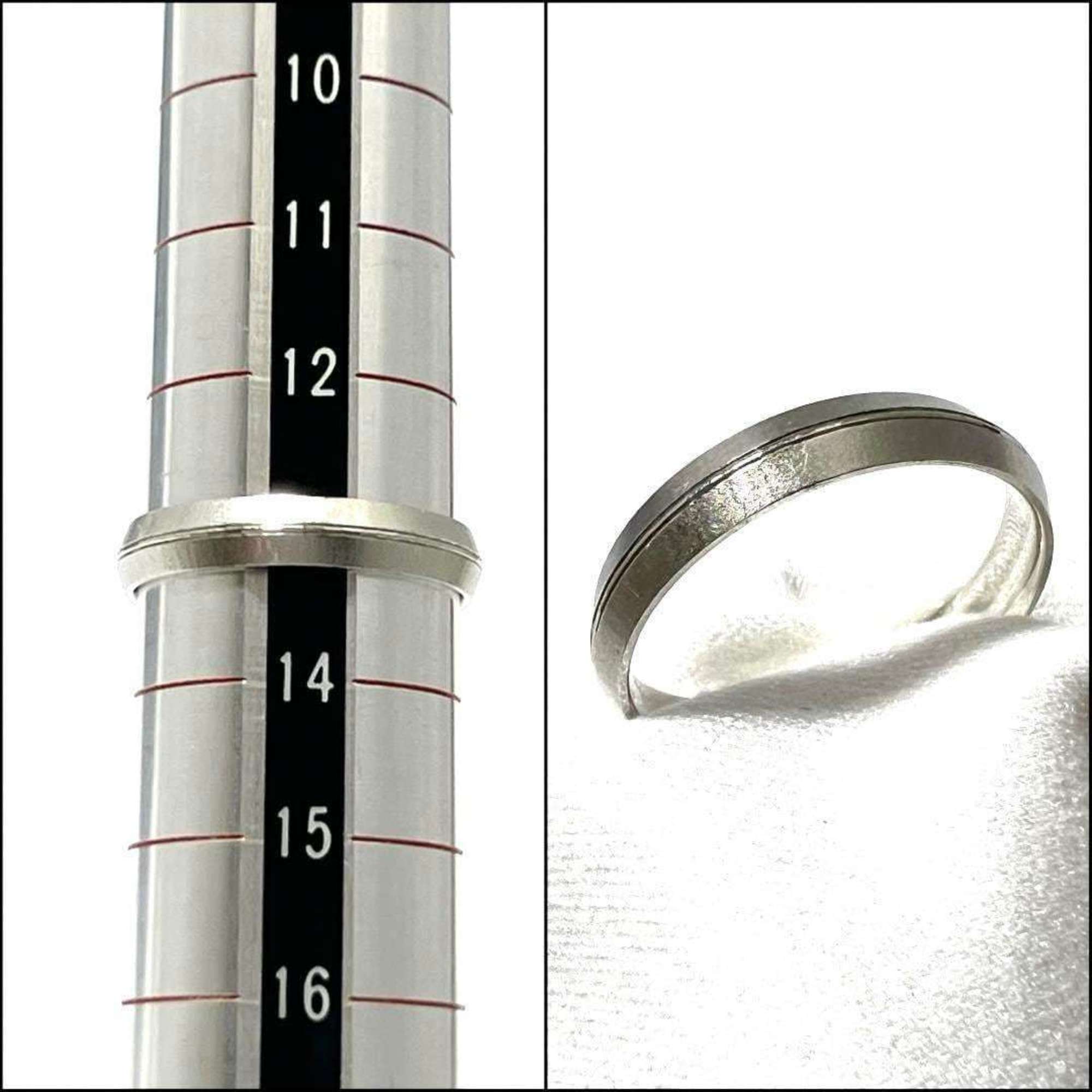 CELINE Men's and Women's Rings, Platinum