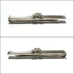 Tiffany Men's Tie Clip Silver Signature