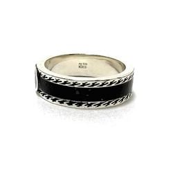 Gucci Men's and Women's Interlocking Rings, Silver