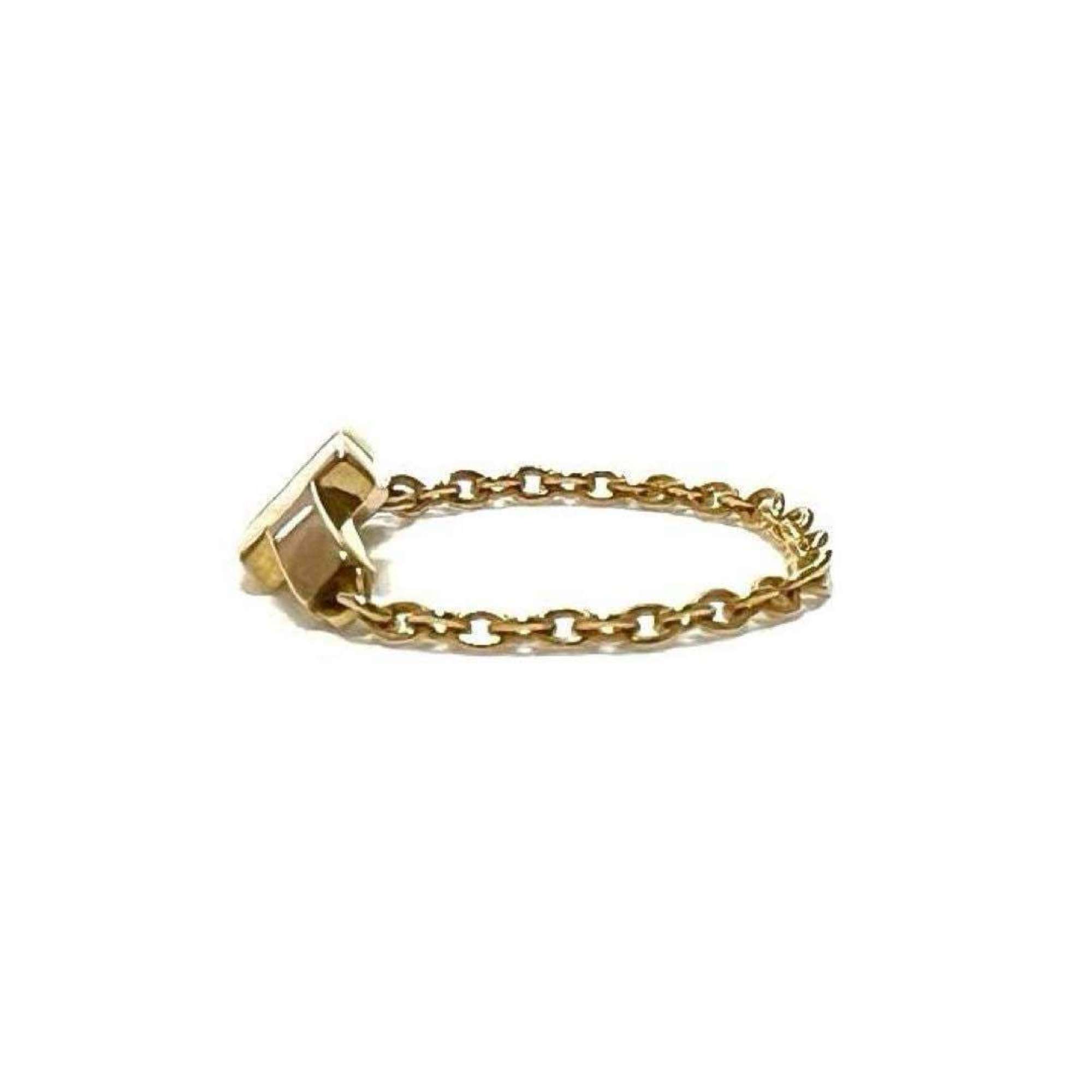 Tiffany T TWO Chain Ring for Women, 18K Yellow Gold