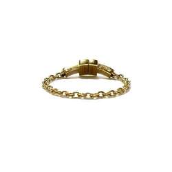 Tiffany T TWO Chain Ring for Women, 18K Yellow Gold