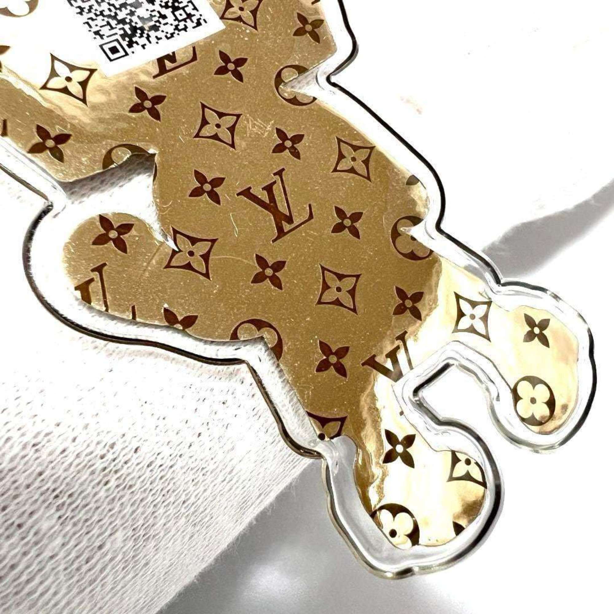 LOUIS VUITTON Men's Key Holder Strap Bag Charm Louis Vuitton Girl NIGO