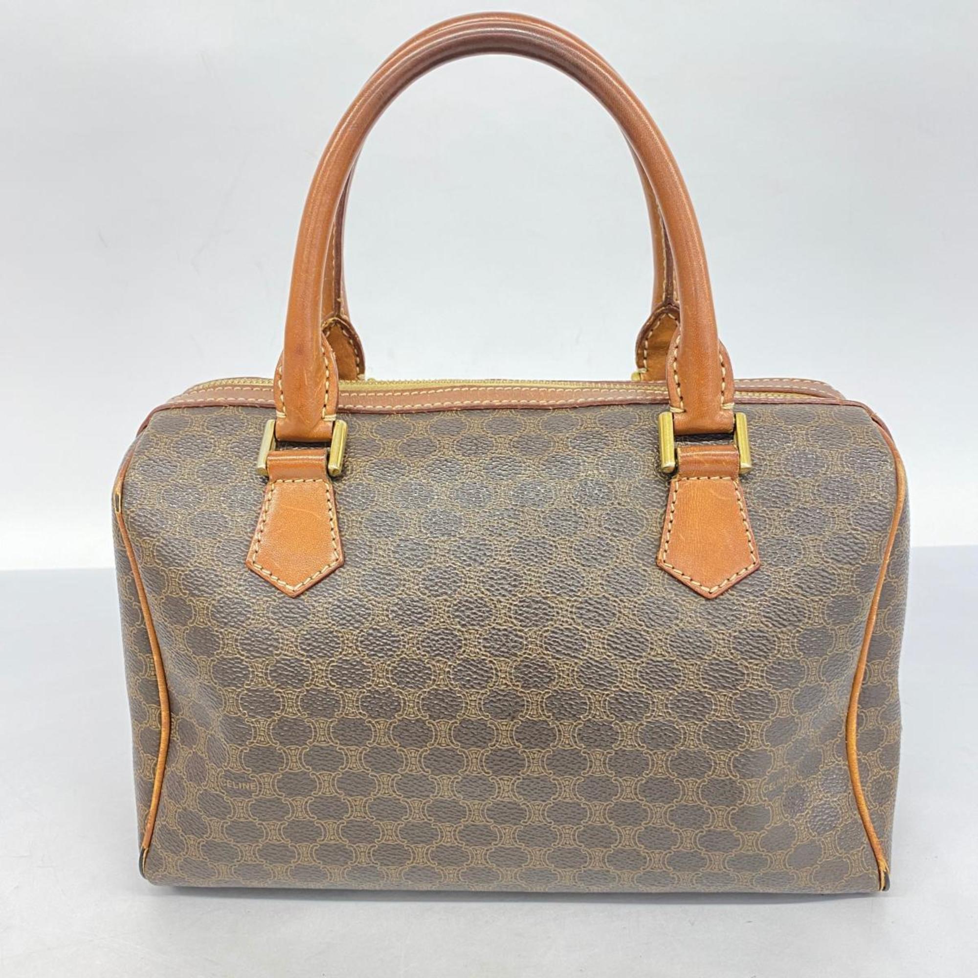 Celine handbag macadam brown ladies