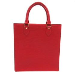 Louis Vuitton LOUIS VUITTON Sac Plat PM Tote Bag Leather Epi Women's Red M5274E