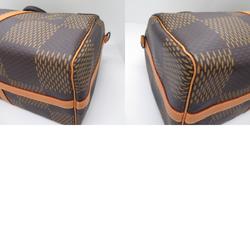 Louis Vuitton Keepall Bandouliere 50 Boston Bag Coated Canvas Damier Giant Men's Women's Brown N40360