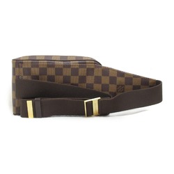 Louis Vuitton LOUIS VUITTON Geronimos Waist Bag Body Coated Canvas Damier Men's Brown N51994