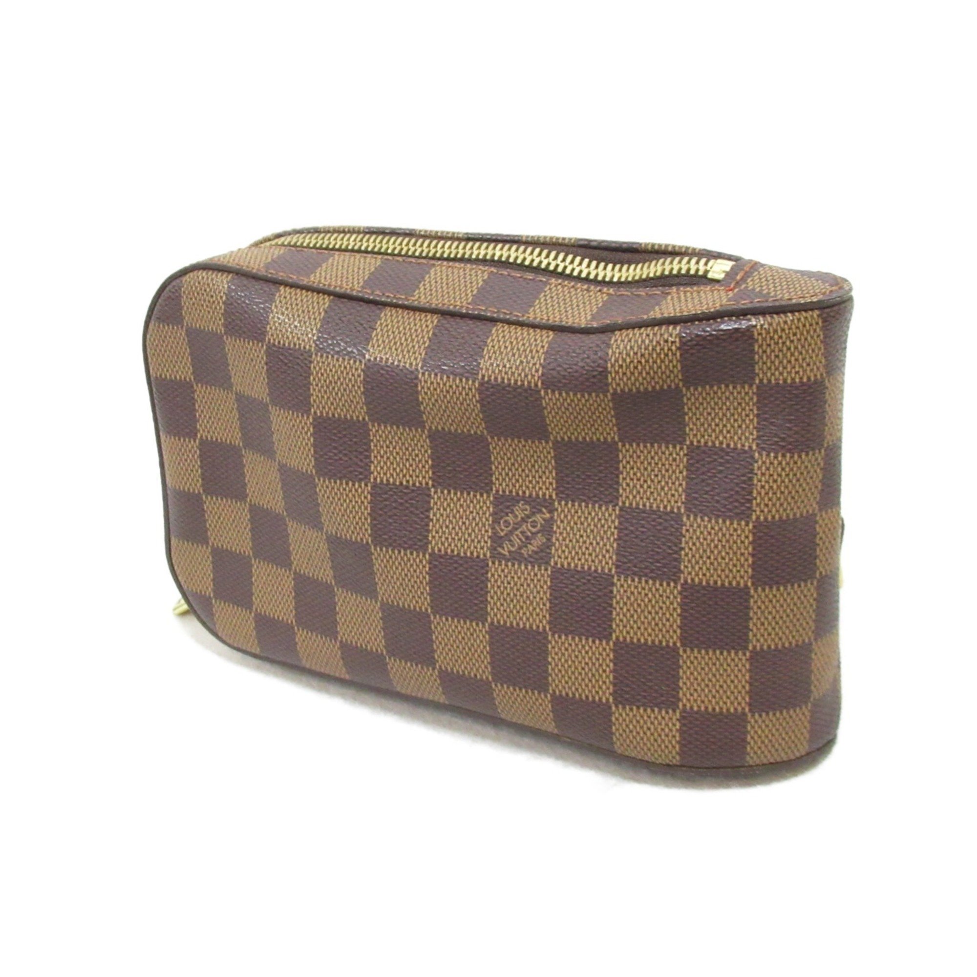 Louis Vuitton LOUIS VUITTON Geronimos Waist Bag Body Coated Canvas Damier Men's Brown N51994