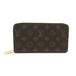 Louis Vuitton LOUIS VUITTON Zippy Wallet Round Long Coated Canvas Monogram Women's Brown M42616