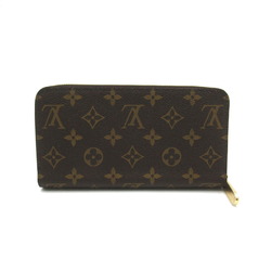 Louis Vuitton LOUIS VUITTON Zippy Wallet Round Long Coated Canvas Monogram Women's Brown M42616