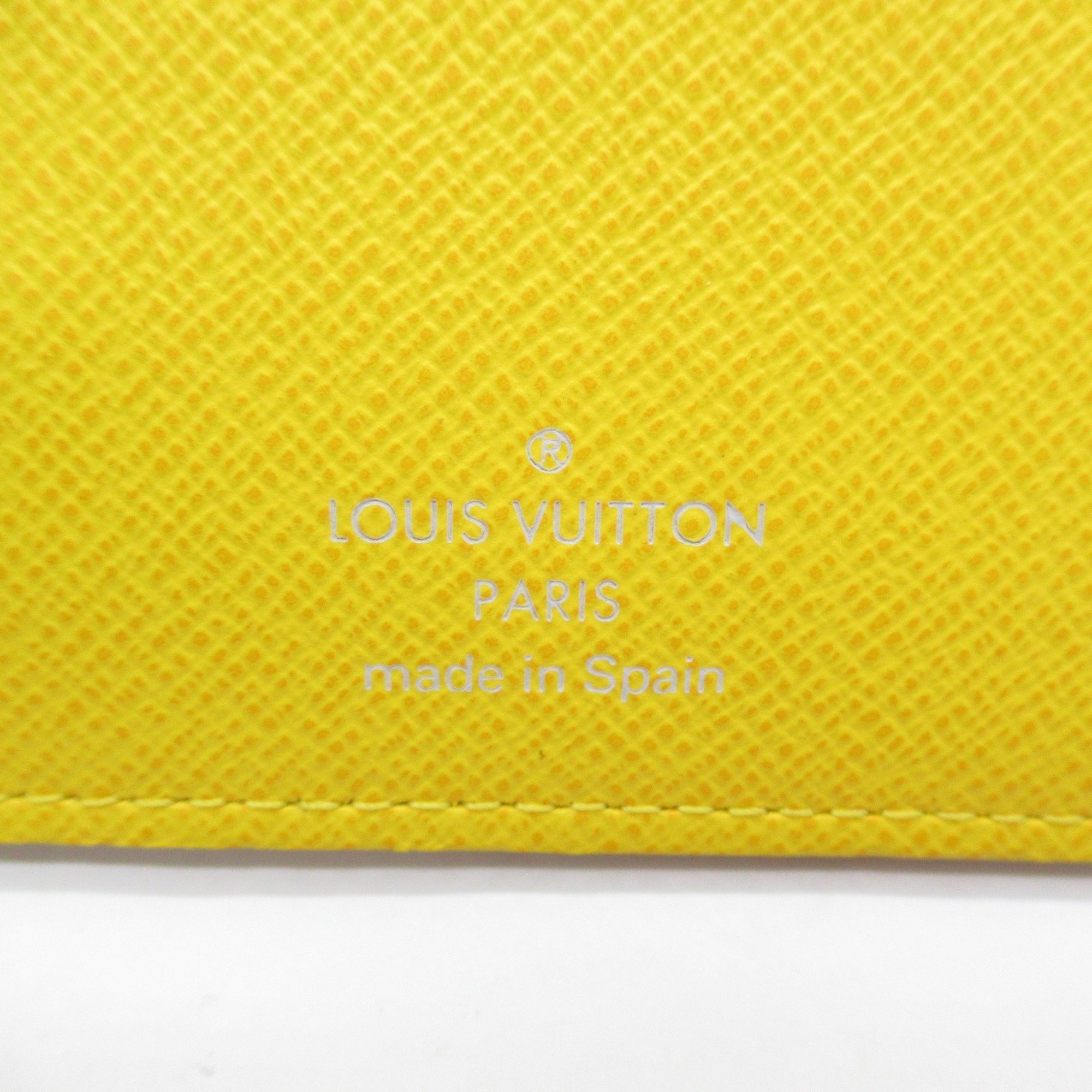 Louis Vuitton LOUIS VUITTON Portefeuille Ansolite Round Long Wallet Coated Canvas Monogram Multicolor Women's White Citron M93750