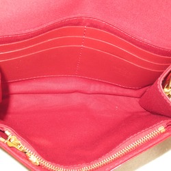 Louis Vuitton LOUIS VUITTON Belair Shoulder Bag Leather Patent Vernis Women's Red M93614